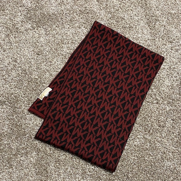 MICHAEL Michael Kors Accessories - MICHAEL Michael Kors Red and Black Scarf women’s